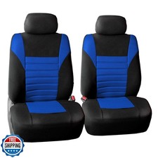 FH Group Car Seat Covers Front Set Premium 3D Air Mesh - Low Back Car Seats w