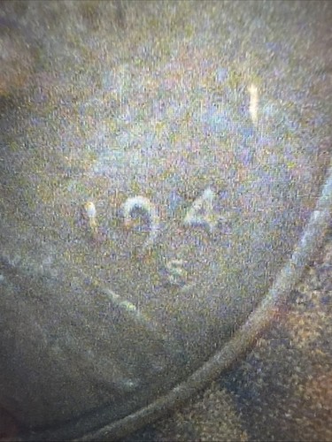 194 S Error Cent Penny No Final Digit. Very Interesting Coin. - Picture 2 of 4