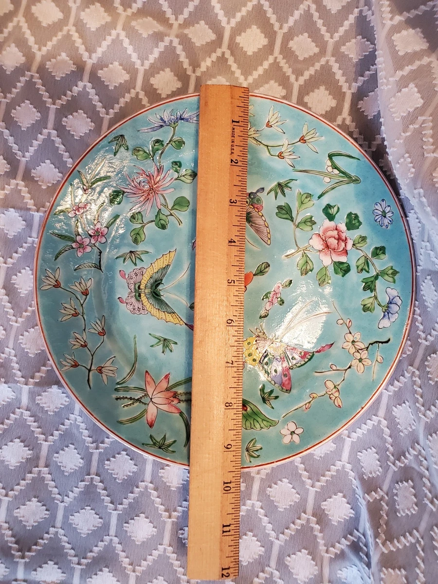 蝴蝶板在装饰收藏用盘子| eBay