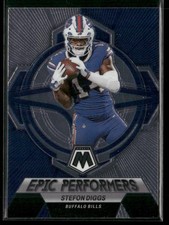 2023 Panini Mosaic #EP-SD Stefon Diggs Epic Performers Buffalo Bills