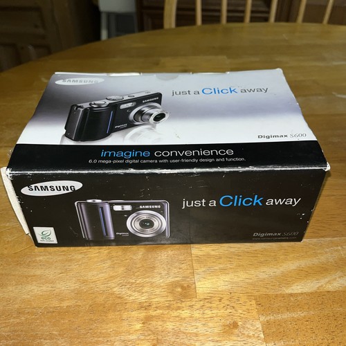 Samsung Digimax S600 6.0MP Kompakt-Digitalkamera Silber - Gebraucht - Bild 6 von 6