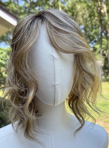 JULIANNE LITE Wig by JON RENAU, 24BT18S8 Shaded Mocha 100% HandTied - Open Box - Picture 7 of 21