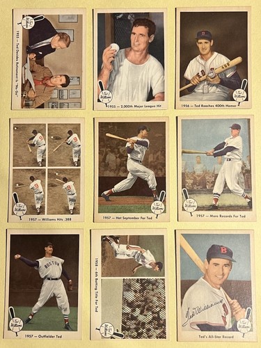 1959 Fleer Ted Williams Partial Set (78/80) Missing #2 & #68 High Grade!! - Picture 15 of 20