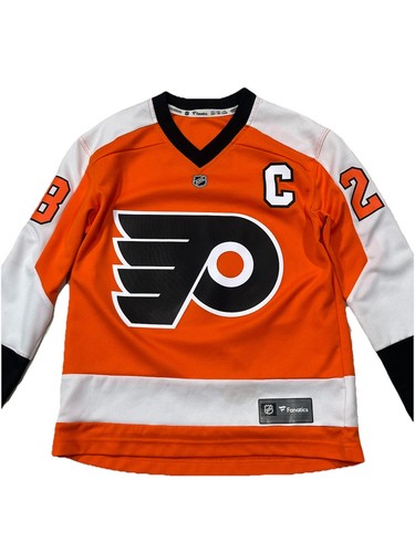 Fanatics NHL Philadelphia Flyers Claude Giroux #28 Hockey Jersey Youth S/M - Picture 2 of 5