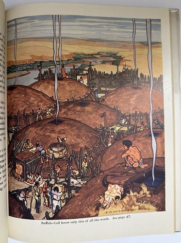 THE BOOK OF INDIANS by Holling C. Holling ILLUSTRATED 1935 1st Edition - Picture 9 of 16