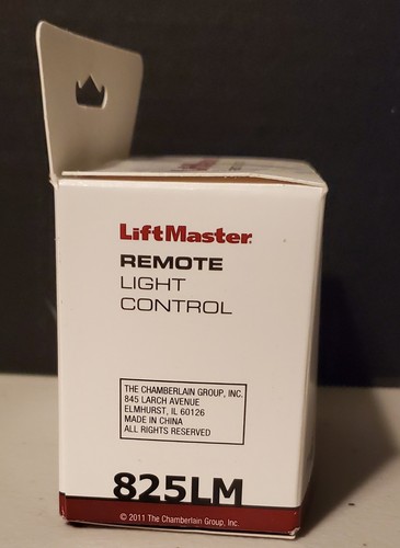 NEW OPEN BOX LiftMaster Remote Light Control Model 825LM - Picture 3 of 4