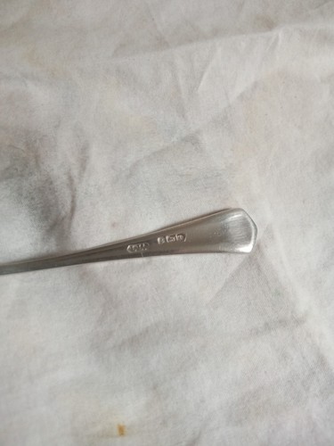 Antique Silver Coffee Spoon / Teaspoon Birmingham - Bild 6 von 7