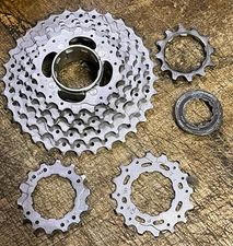 Shimano XTR 8 speed 12-32T CS-M900 Type P HG Cassette 90s MTB - MINT 9/10