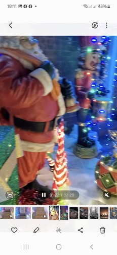 large father christmas figure £200 quick sale - Picture 6 of 6