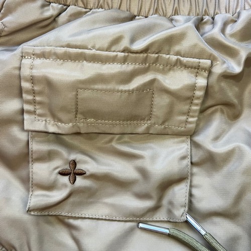 EPTM Das perfekte Beispiel Shorts Herren klein gold Paisley bestickt Kordelzug - Bild 4 von 14