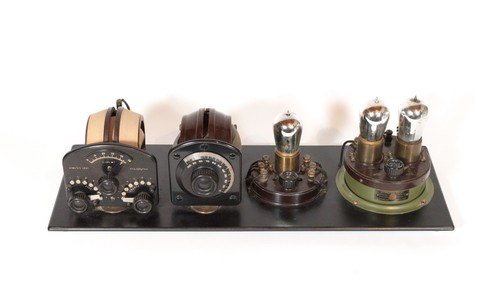 1922 Atwater Kent Model 4 Radio On Reinhard Style Breadboard * Works - Picture 4 of 10
