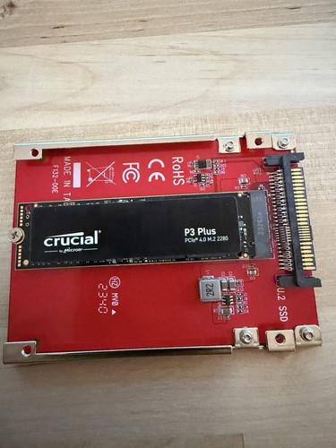 Crucial P3 Plus 4TB M.2 2280 PCIe Gen 4 NVMe Internal SSD CT4000P3PSSD8 - Picture 2 of 3