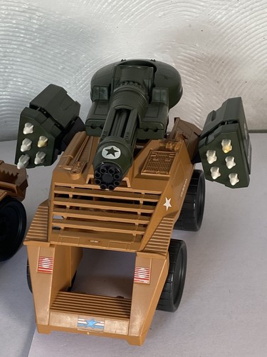 Mean Dog W/ Wild Card Near Complete G.I. Joe 1988 Hasbro Vintage Vehicle - Picture 17 of 24