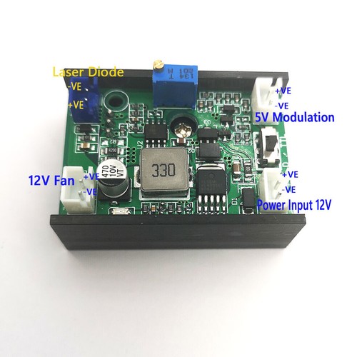 Analog/TTL 3A Laserdioden Treiber/Einstellbarer Stromausgang 50mA---3000mA - Bild 2 von 6