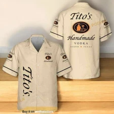 Basic Titos Handmade Vodka Funny Hawaiian Shirt