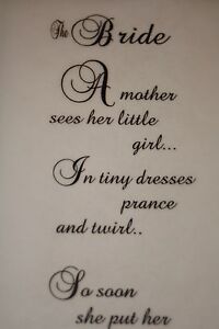 Vellum Wedidng Quote Bride Groom Our Wedding Day Sbooking Page Image Is Loading Vellum Wedidng Quote Bride Groom Our Wedding Day