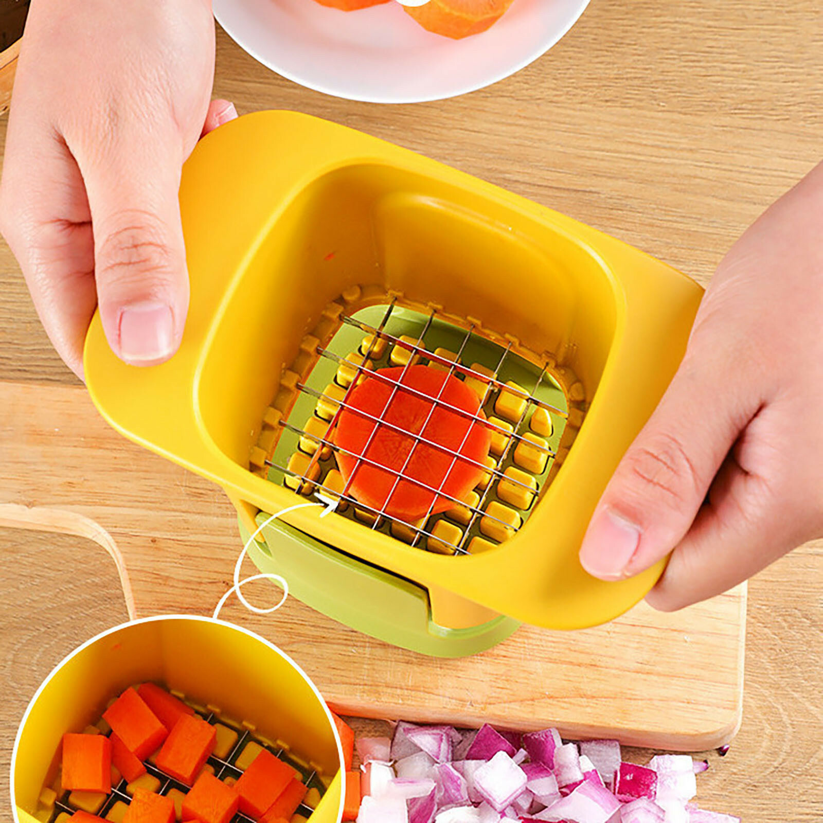 Image 5 - Vegetable Fruit Slicer Kitchen Chopping Artifact Food Chopper Potato Cutter