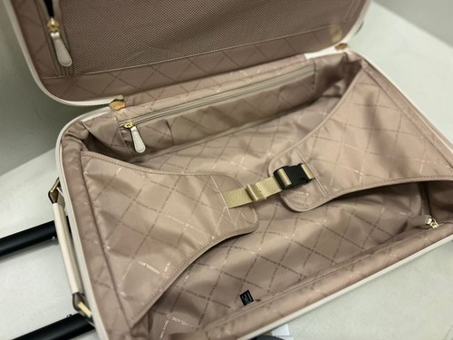 Michael Kors Travel Small Trolley Bag + Duffle Bag+XL Weekender Bag(Light Cream) - Picture 23 of 24