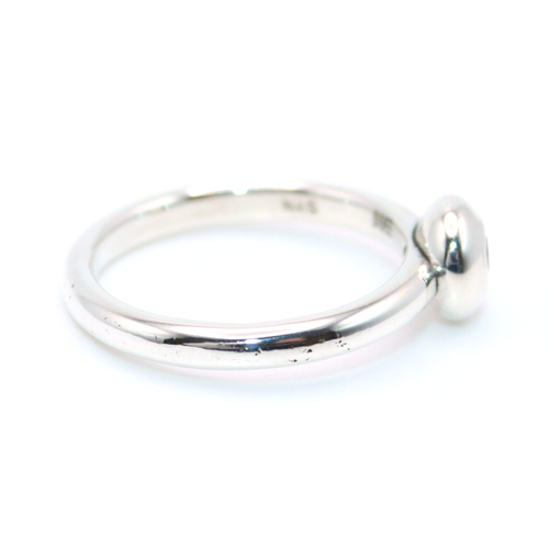 James Avery Sterling Silver REMEMBRANCE RING with LAB-CREATED EMERALD - Size 6 - Picture 3 of 9