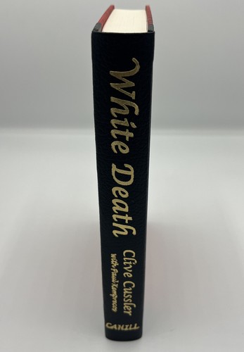 Clive Cussler - WHITE DEATH 2x SIGNED Limited Edition #3/200 - Picture 5 of 16