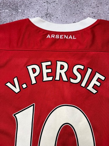 CAMISETA DE FÚTBOL LOCAL NIKE ARSENAL LONDRES 2010/2011 VAN PERSIE #10 XXL HOMBRE - Imagen 19 de 20