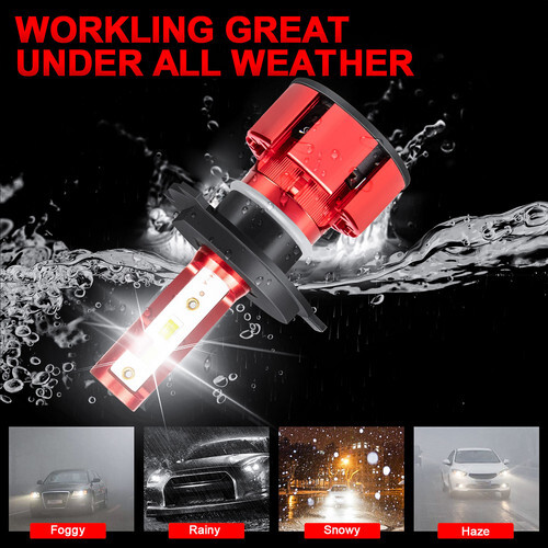 Faro de lente de vidrio transparente LED de 7 pulgadas para Ford F650 F250/350/450 Super Duty - Imagen 17 de 19
