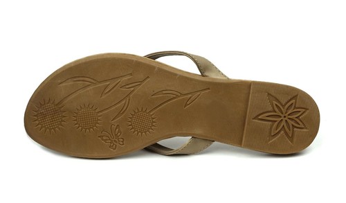 New Ladies' Simple Solid Flat Slip On Casual Fashion Sandals Shoes (8012) - Picture 18 of 20