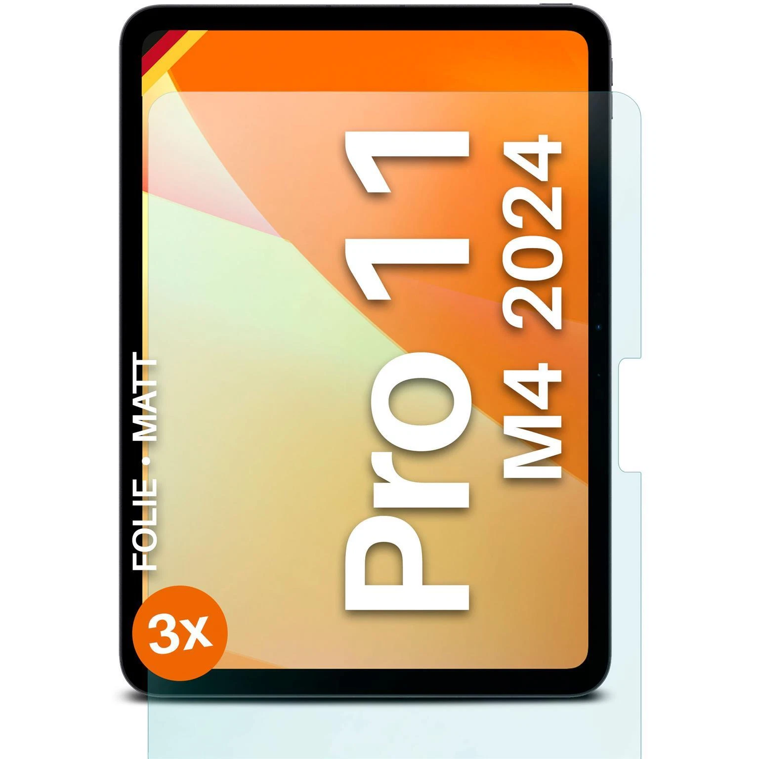 3x protective film matte for 0 screen protector tablet film flex 4H thin anti-reflective