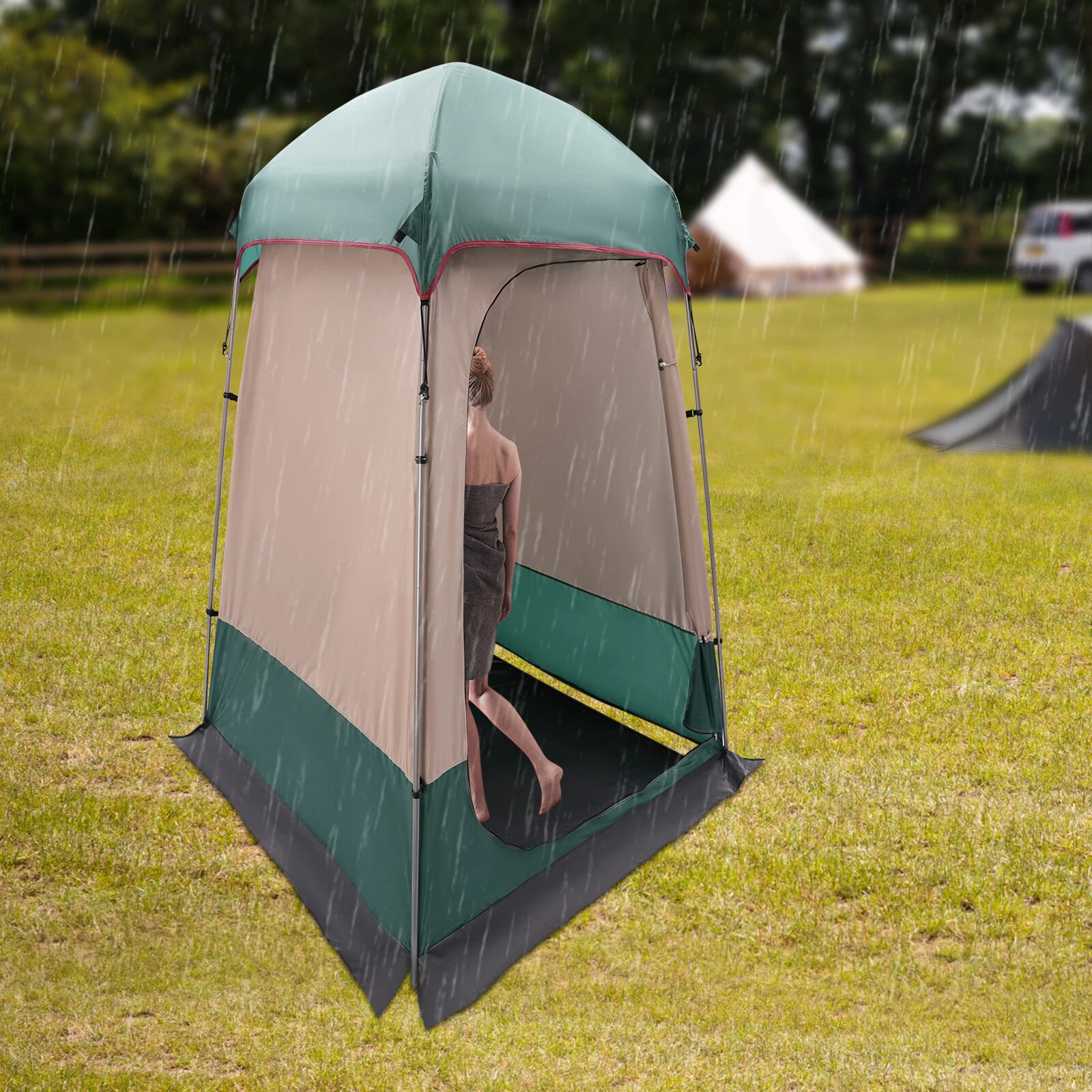 Outdoor Tent Instant Pop Up Tent Privacy Camping Shower Toilet Changing Room
