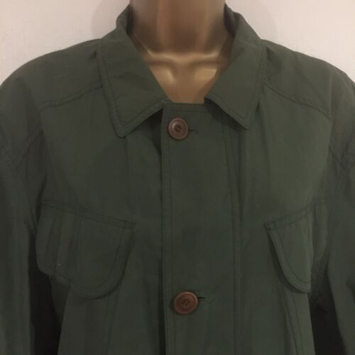 Gents Windbreaker Jacket XL Green JAEGER Bnwot Inner Toggles - Picture 3 of 9