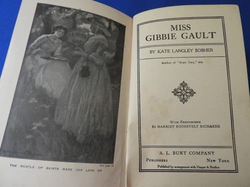 Miss Gibbie Gault by Kate Langley Bosher Vintage Book First Edition - Picture 9 of 21