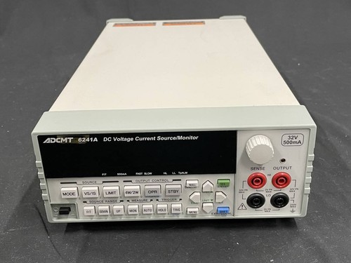 ADCMT 6241A DC Voltage Current Source Monitor Tested USED From Japan