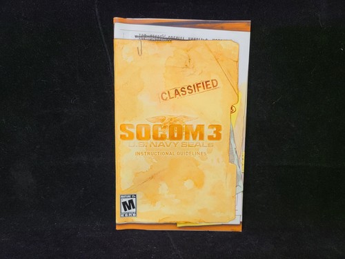 SOCOM 3 U.S. Navy Seals Complete with Manual & Case for Sony PlayStation 2 PS2 - Picture 6 of 6