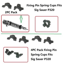 2PC (1 SET) OR 4PC (2 SET) Firing Pin Spring Cups Fits SIG SAUER P320