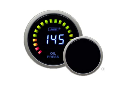 #ad #ad Oil Pressure Gauge Digital Series Blue 52mm 2 1 16quot; $78.00