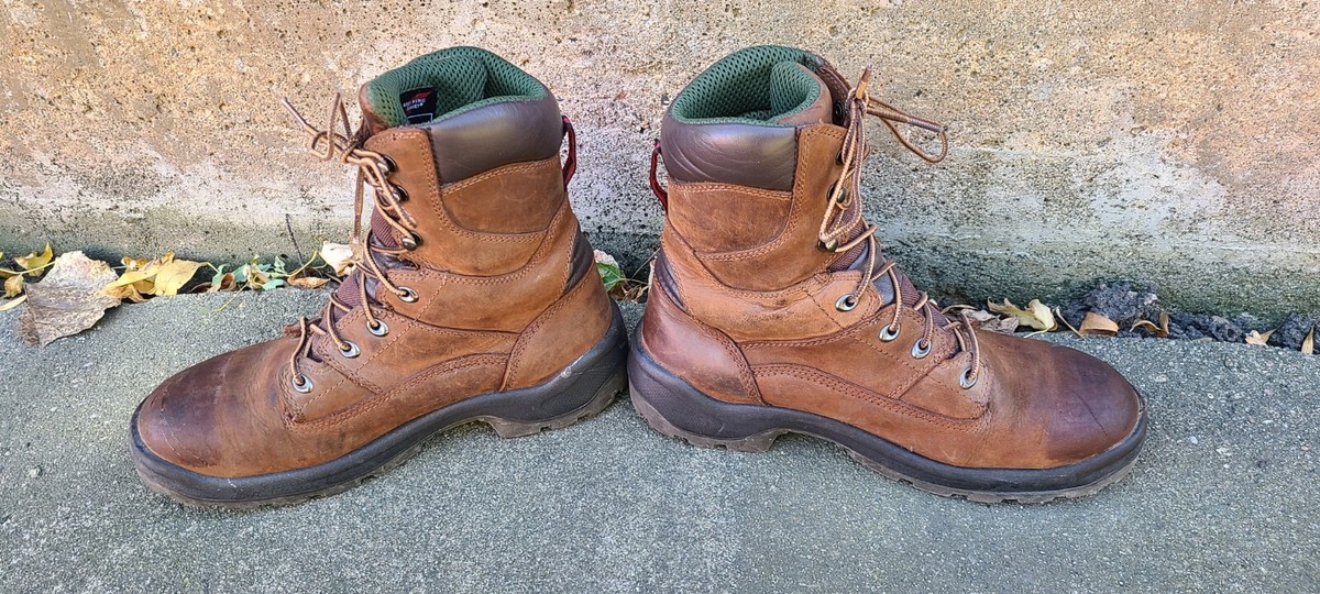 Red Wings Mens 954 High Top Leather VintageWork Soft toe boots shoes sz 12 E2 EH Red Wings Mens 954 High Top Leather | Mercari main image 4