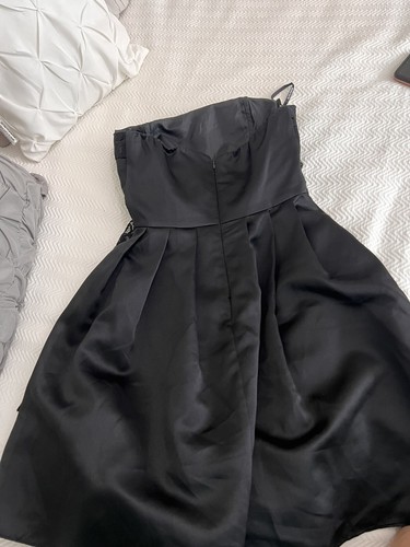 Abito da festa Alyn Paige NY vestito nero taglia 5/6 vita impero cerniera posteriore usato in ottime condizioni - Foto 4 di 8
