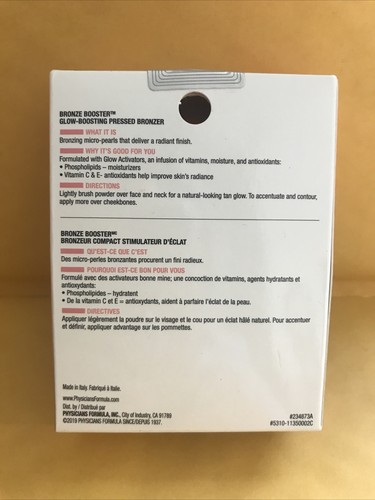 Physicians Formula Bronze Booster #1135 Medium To Dark Glow Boosting - Picture 2 of 2