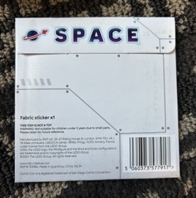 SDCC Comic Con 2024 Lego Exclusive Space Mission Crew Patch