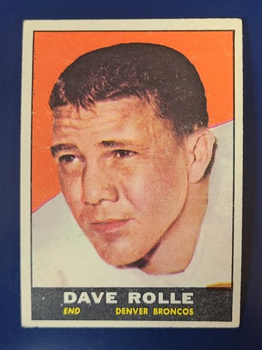 Tarjetas de fútbol americano Topps 1961 completa tu conjunto que elijas elige cada una #133-198 - Imagen 122 de 125