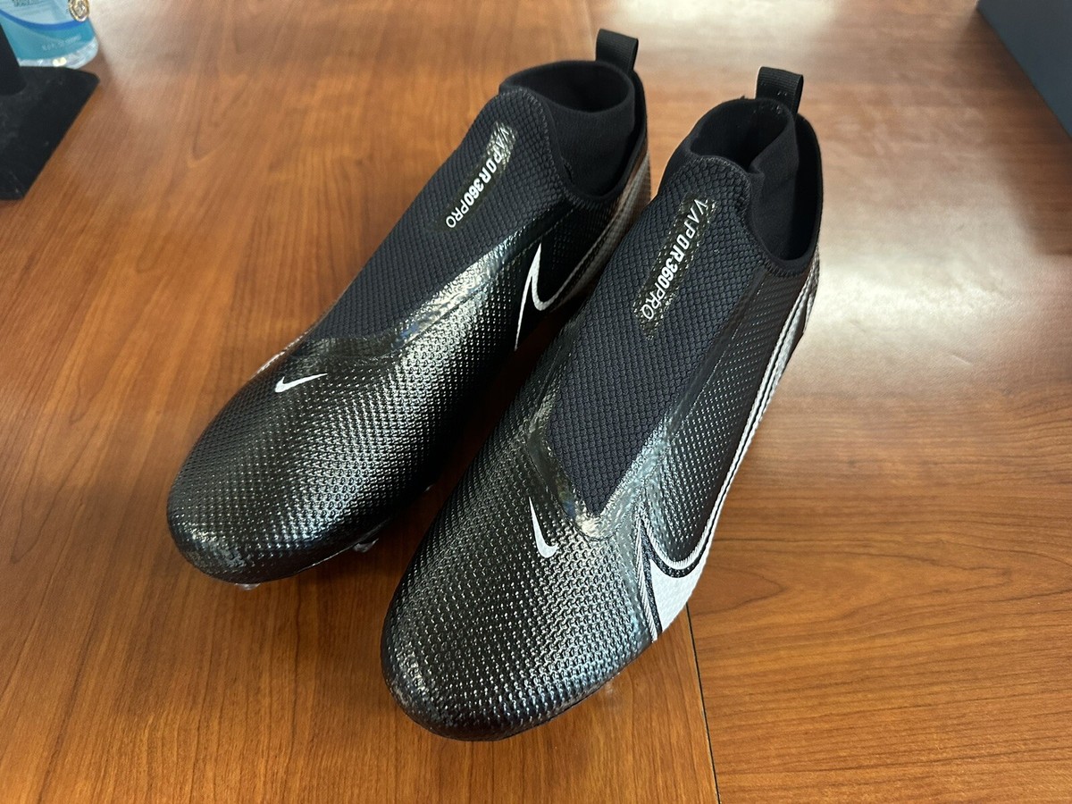 Nike Vapor Edge Pro 360 Black Detachable Cleats (AO8277-001  display picture 1