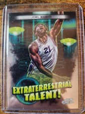 2023-24 Topps Cosmic Chrome Joel Embiid Extraterrestrial Talent #ET-14 76ers