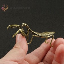 Praying Mantis Brass Statue Animal Statue Toys Collection Ornaments Decoration