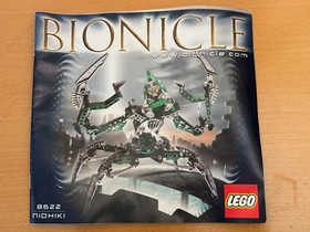 2004 LEGO Bionicle Titans Nidhiki 8622 Complete 2 disks and instructions