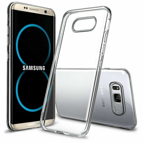 Shockproof Silicone TPU Bumper Gel Phone Case Cover For Samsung Galaxy S8 S8Plus - Picture 4 of 10