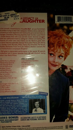 LUCY A LEGACY OF LAUGHTER New Sealed 4 DVD 30 Episodes - Picture 2 of 2