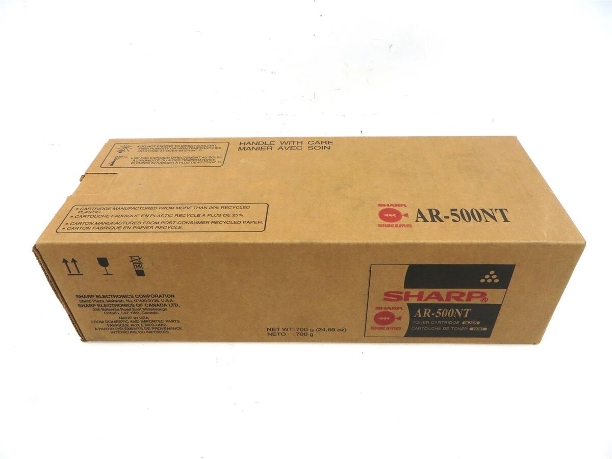Genuine Sharp AR-500NT Toner Cartridge - New | eBay Genuine Sharp AR-500NT Toner Cartridge - New | eBay