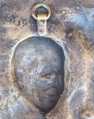 Carlos Gardel El Zorzal Criollo Placa Bronce Antigua 18 cm x 12 cm - Imagen 6 de 6