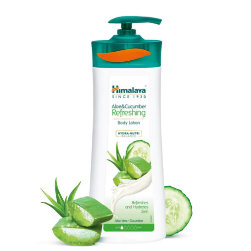 Himalaya Aloe & Cucumber Refreshing Body Lotion ( 1 PC x 400 ML ) With Aloe Vera