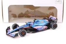 1:18 Solido Alpine A522 Monaco GP 2022 F1 F. Alonso BWT Blue